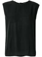 Giorgio Armani Vintage Round Neck Top - Black