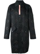 Raf Simons Raglan Coat, Men's, Size: 50, Black, Cotton