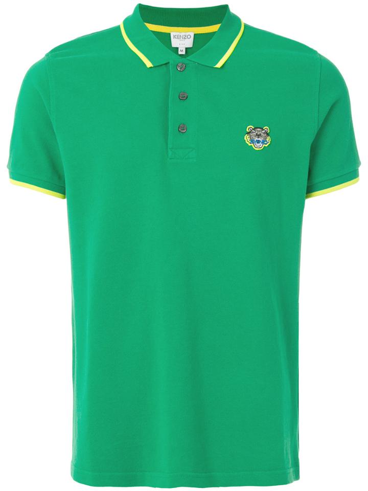 Kenzo Short Sleeve Polo Shirt - Green
