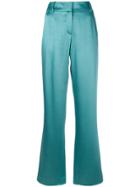 Sies Marjan High Waisted Flared Trousers - Green