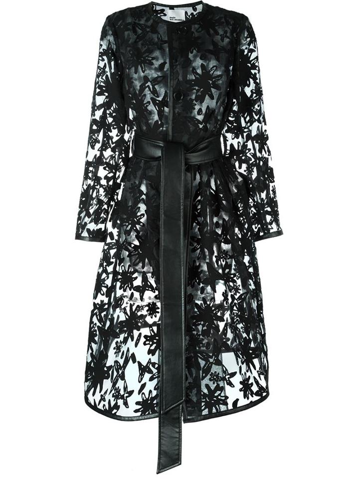 Comme Des Garçons Noir Kei Ninomiya Sheer Coat