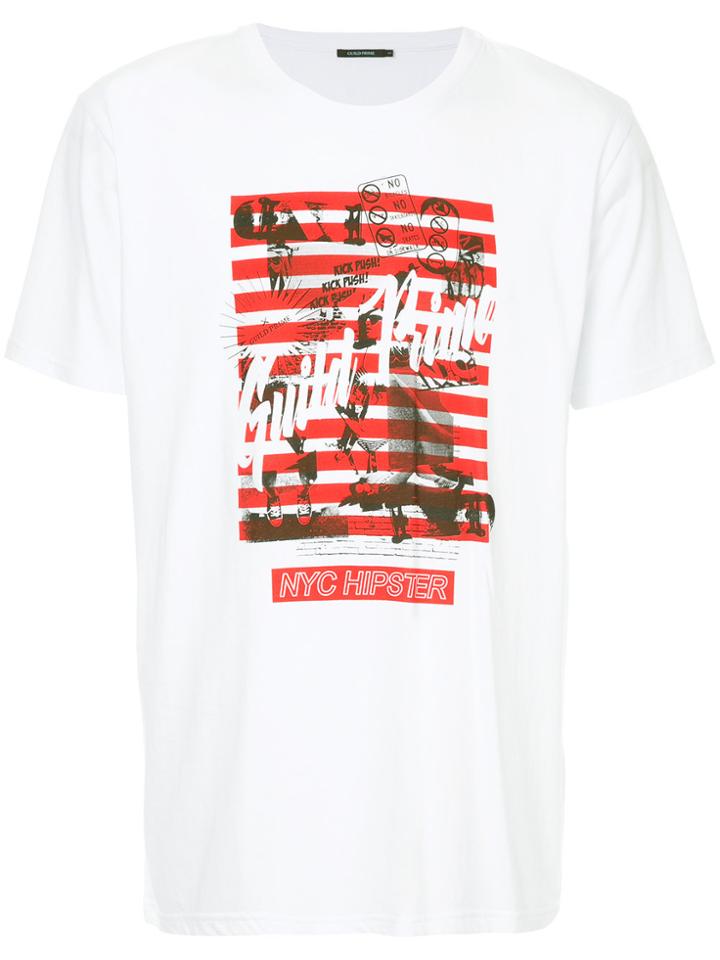 Guild Prime Nyc Hipster Print T-shirt - White