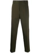 Pt01 Tapered Leg Trousers - Green