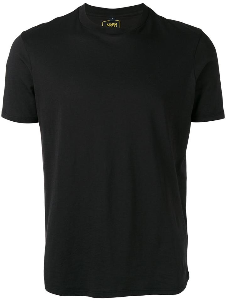 Armani Jeans - Rear Logo T-shirt - Men - Cotton - Xxl, Black, Cotton