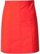 Y / Project Multi Panel Skirt, Women's, Size: 38, Red, Acetate/viscose