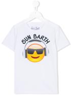 Mc2 Saint Barth Kids - 'sun Barth' Print T-shirt - Kids - Cotton - 10 Yrs, White