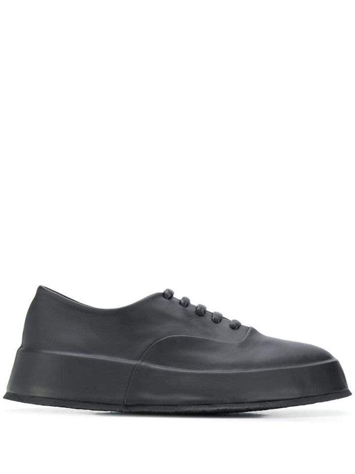 Jil Sander Brogue Loafers - Black