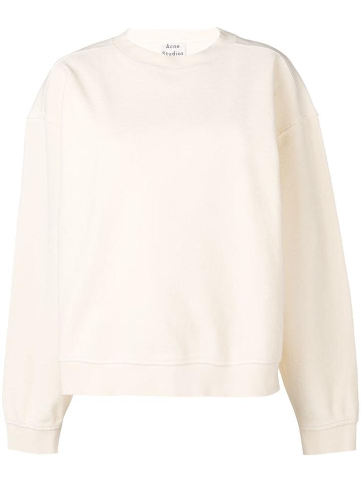 Acne Studios Basic Sweatshirt - Neutrals