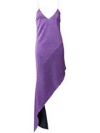Wanda Nylon 'terry' Dress - Pink & Purple