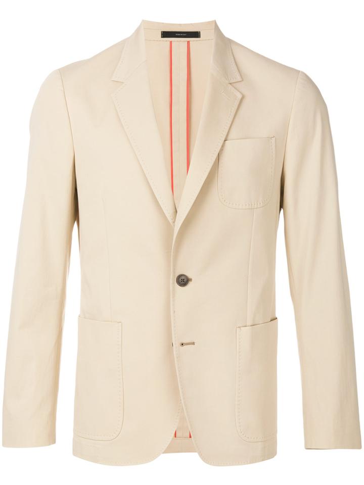 Paul Smith Gents Tailored Fit Blazer - Nude & Neutrals