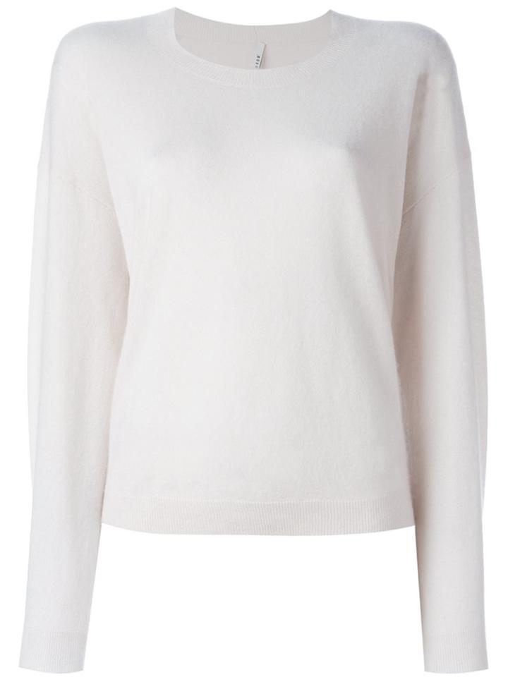 Boboutic Round Neck Longsleeved Pullover, Women's, Size: Xs, Nude/neutrals, Silk/cashmere