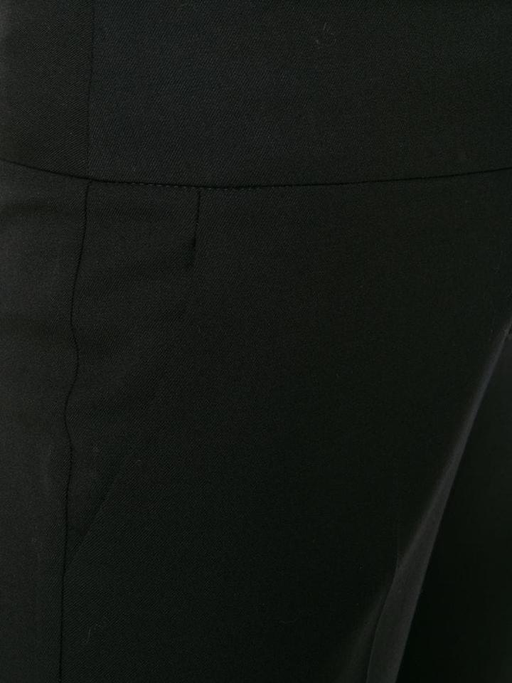 Giorgio Armani Pre-owned Bootcut Tailored Trousers - Black