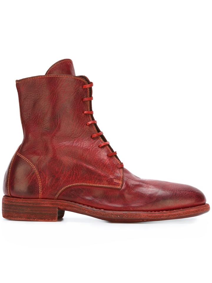 Guidi Round Toe Boots