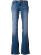 Calvin Klein Jeans Boot-cut Jeans, Women's, Size: 27, Blue, Cotton/polyester/spandex/elastane