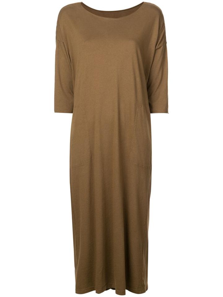 Raquel Allegra Jersey T-shirt Dress - Green