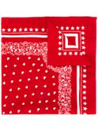 Dolce & Gabbana Bandana Neck Scarf - Red