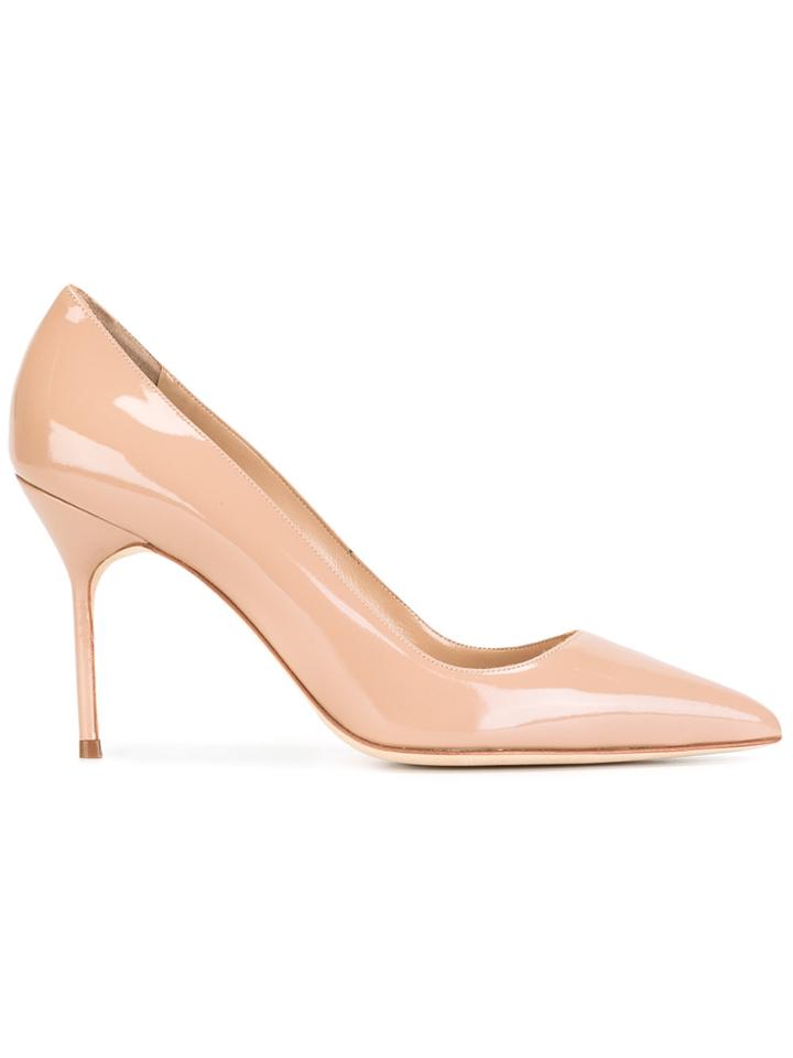 Manolo Blahnik Bb 90 Pumps - Nude & Neutrals