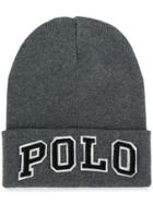 Polo Ralph Lauren Logo Beanie - Grey
