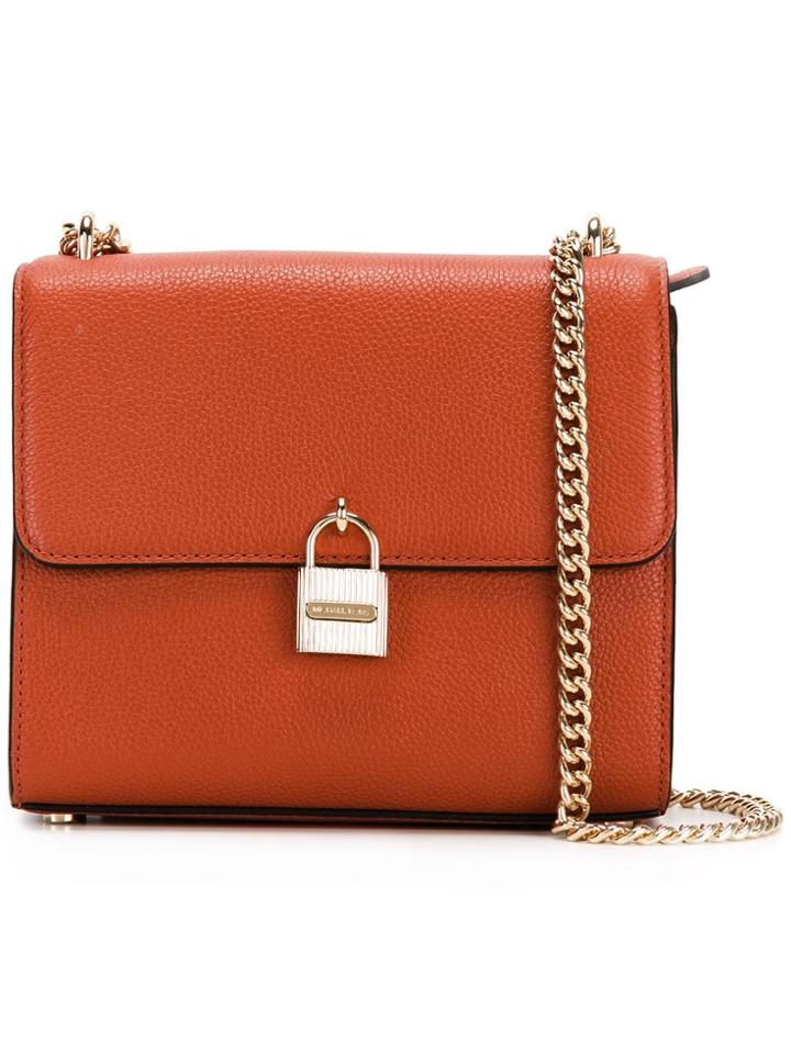 Michael Michael Kors Large Mercer Messenger Bag - Yellow & Orange