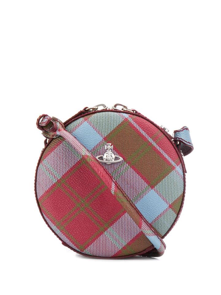Vivienne Westwood Tartan Cross Body Bag - Red