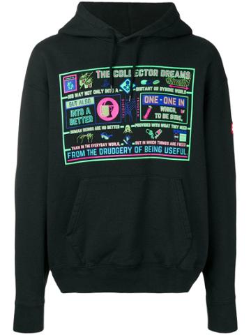 C.e Printed Hoodie - Black