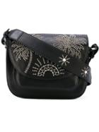 Htc Hollywood Trading Company - Sunshine Palm Tree Studded Shoulder Bag - Women - Leather - One Size, Black, Leather