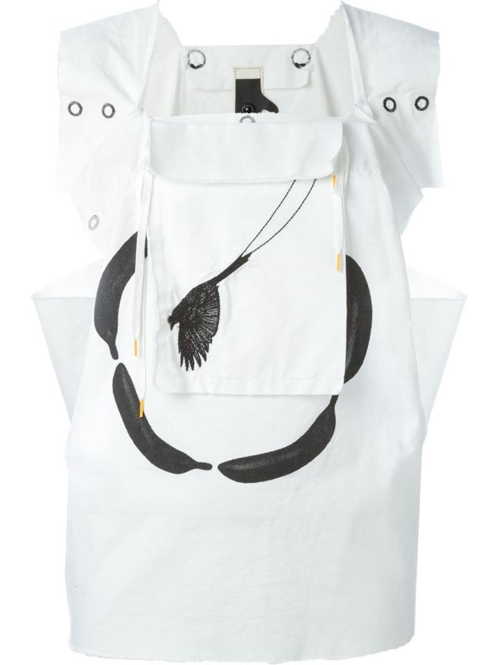 Bernhard Willhelm 'b-word' Pocket Design Blouse
