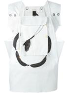 Bernhard Willhelm 'b-word' Pocket Design Blouse