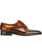 Santoni Oxford Shoes, Men's, Size: 8, Brown, Leather