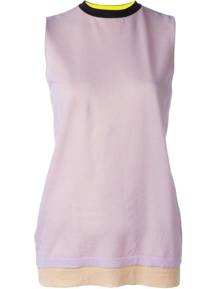 Marni Colour Block Tank Top