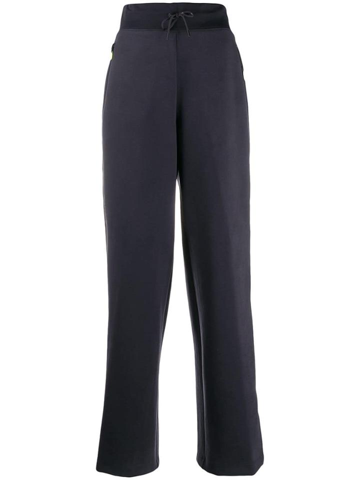 Nike Wide Leg Track Pants - Black