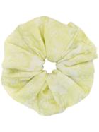 Hellessy Patterned Hair Scrunchie - Yellow