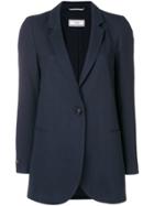 Peserico Single Button Blazer - Blue