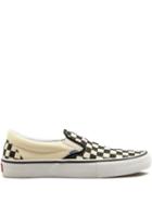 Vans Slip-on Pro Checkered Sneakers - White