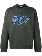 Kenzo - Graphic Print Sweatshirt - Men - Cotton - L, Green, Cotton