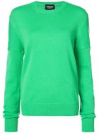 Calvin Klein 205w39nyc Printed Text Sweatshirt - Green