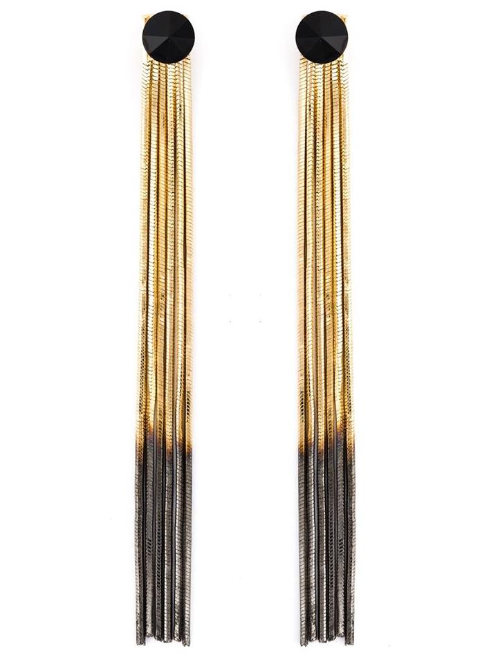 Iosselliani 'black Hole Sun' Earrings
