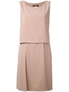 Max Mara Studio - Pompeo Dress - Women - Polyester/triacetate - 42, Nude/neutrals, Polyester/triacetate