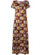 Kenzo Vintage Patchwork Print T-shirt Dress