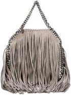 Stella Mccartney 'falabella' Fold Over Fringed Tote