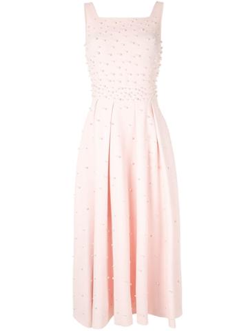 Copurs Embellished Flared Dress - Pink