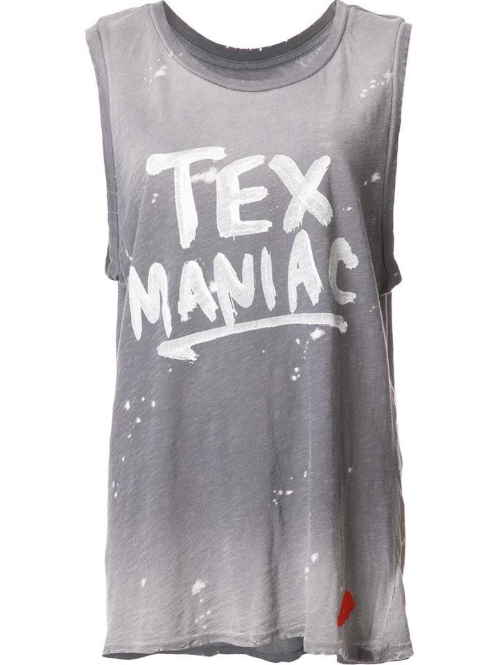 Junk Food Texmaniac Tank Top, Women's, Size: Xs, Grey, Cotton