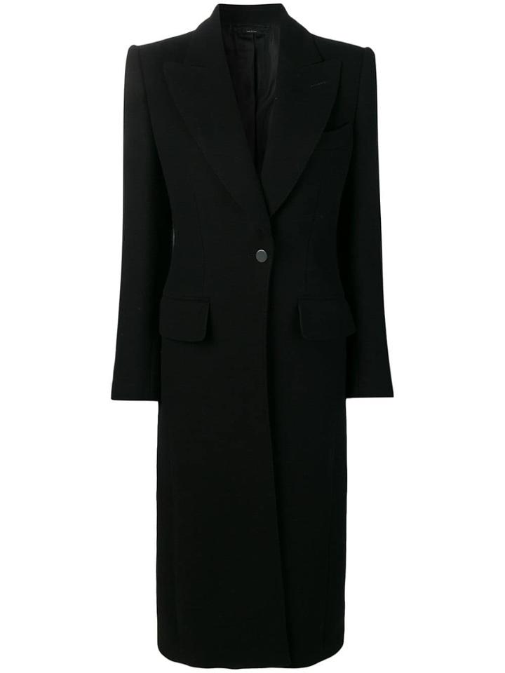 Tom Ford Single-breasted Coat - Black