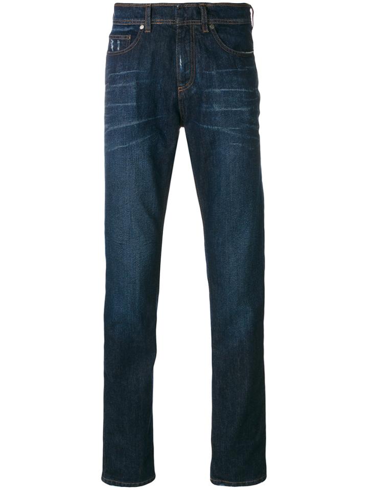 Neil Barrett Faded Jeans - Blue