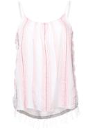 Lemlem Tereza Swing Cami Top - Pink & Purple