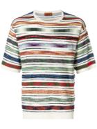 Missoni Mare Patterned T-shirt - White
