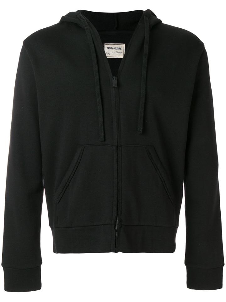 Zadig & Voltaire Zadig & Voltaire X Evan Ross Zip Hoodie - Black