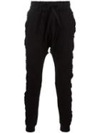 Blood Brother Drop-crotch Trousers, Men's, Size: Large, Black, Cotton