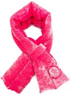 Moncler Structured Scarf - Pink & Purple