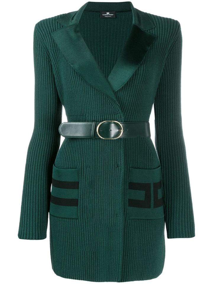 Elisabetta Franchi Blazer-style Dress - Green